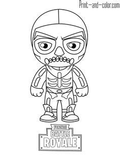 fortnite battle royale coloring page gingerbread easy coloring pages