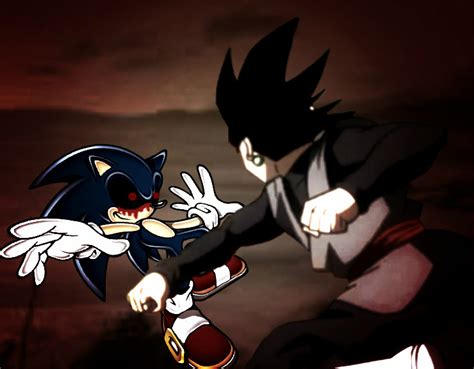 Sonic Exe Vs Goku Black By Yugiohplayer On Deviantart