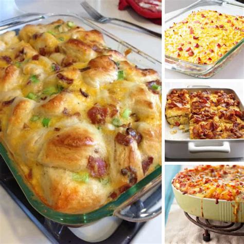 make ahead breakfast casserole recipes for a crowd