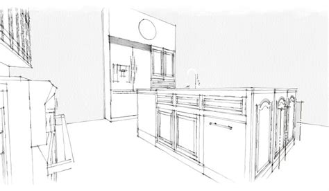 pin  clarus renderings  kitchen drawings kitchen drawing floor plans diagram