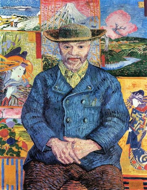Portrait Of Daddy Tangi By Vincent Van Gogh