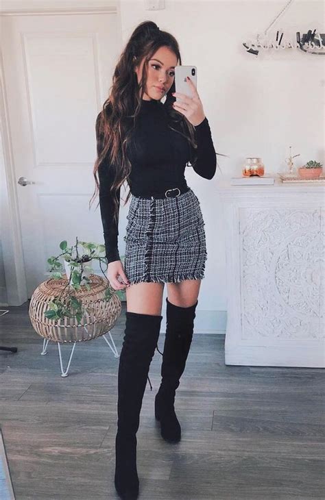 winter outfits  pencil skirts  teen girls  stylevore