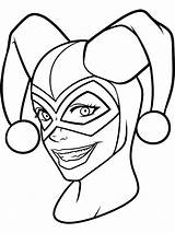 Harley Quinn Coloring Pages Color Kids sketch template