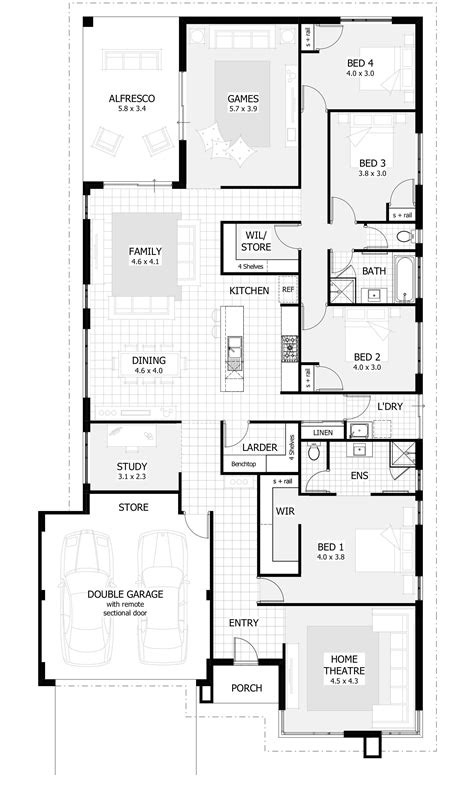 bedroom house blueprints examatri home ideas