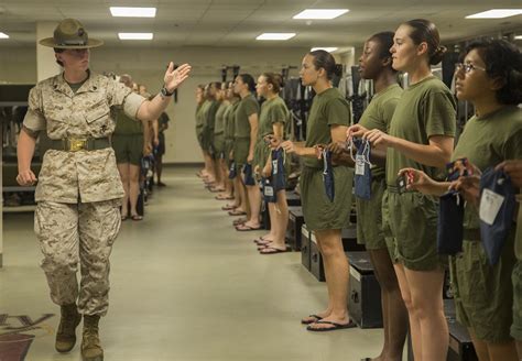 female infantry contract marines set  graduate  boot camp usmc life