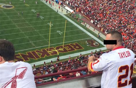 Redskins Fan Shamelessly Gets Oral Sex Mid Game Complex