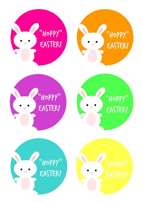easter gift tag printable hoppy easter gift tag easter tags