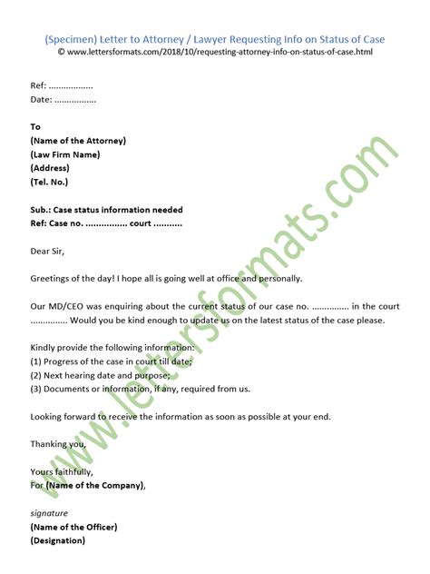 sample letter requesting contact information