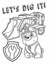 Paw Patrol Coloring Pages Chase Marshall Truck Fire Sheet Printable Rubble Excellent Entitlementtrap Amazing Size Pups Birijus Pawpatrol sketch template