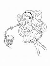 Fairy Tooth Pages Coloring Printable sketch template