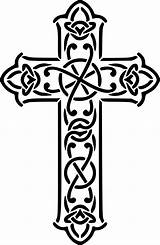 Celtic Cross Drawing Clipart Getdrawings sketch template