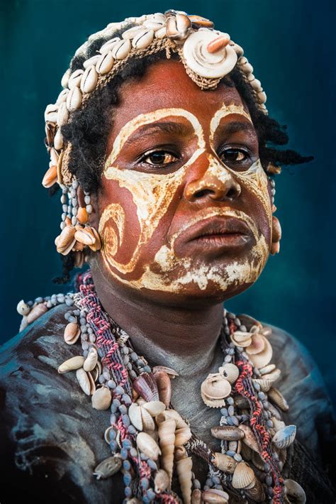 Papua New Guinea Tribes From Sepik Region ∞ Anywayinaway