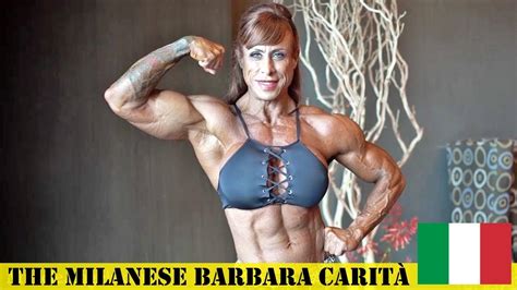 How Barbara Carità Built Those Back Muscles Youtube