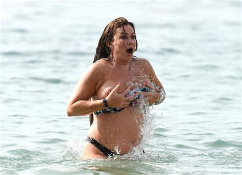 lisa appleton loses her bikini top celebrity leaks scandals leaked sextapes