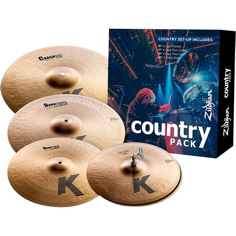 zildjian  series cymbal pack country musicians friend