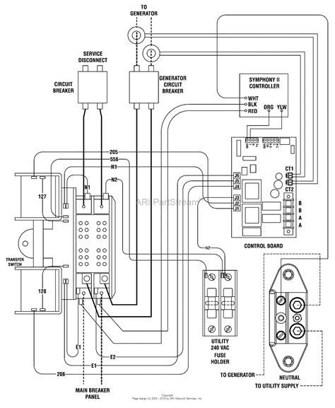 generac  amp automatic transfer switch  breakers wiring diagram wiring diagram pictures