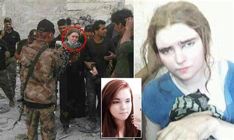 german schoolgirl who fled home to join isis is captured daily mail