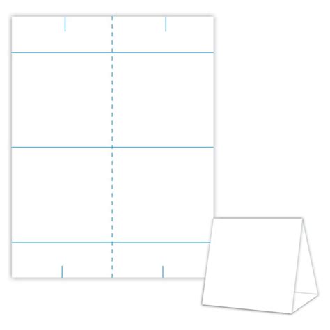table tent template  printable table tent templates  pertaining