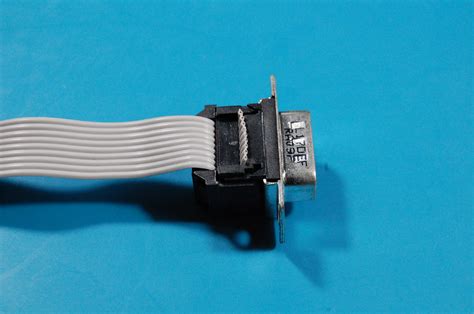 assembling serial idc  db cable