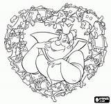Alice Wonderland Coloring Pages Queen Disney Hearts Drawing Choose Board Adult Line Playing Colouring Drawings sketch template