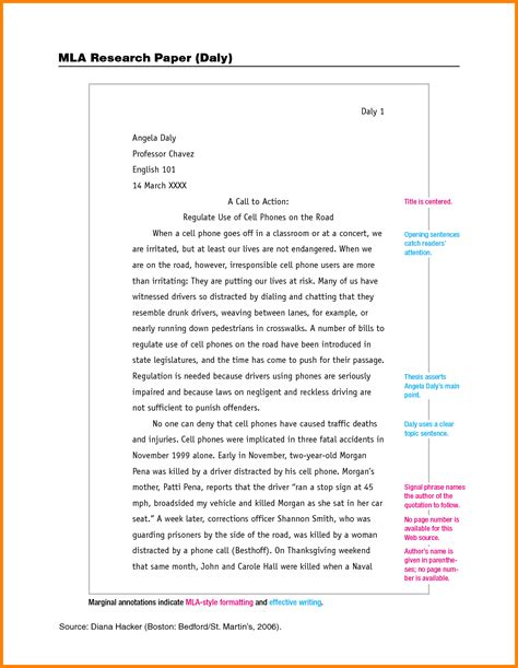 double spaced mla format   essays written  students