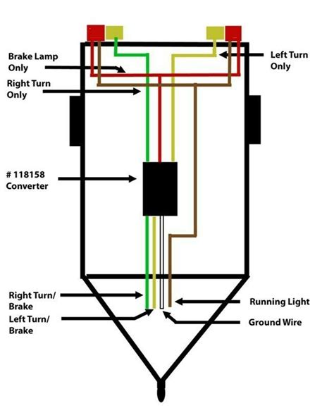 wire   trailer lights diagram labeled map lee