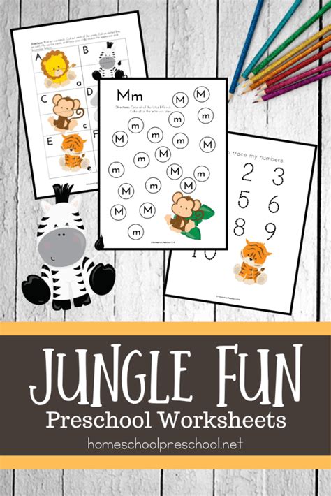 creative jungle animal activities  preschoolers