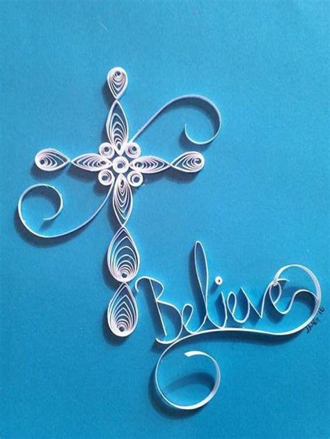 paper quilled cross paper quilling jewelry paper quilling designs