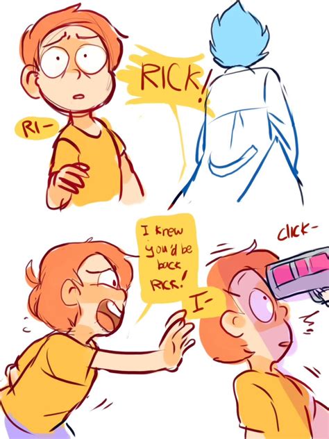 one of those rickless mortys page 1 cartoon pinterest art blog