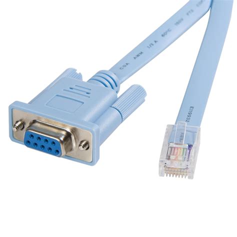 cable 1 8m para gestión de router enrutador consola cisco rj45 a serie serial db9