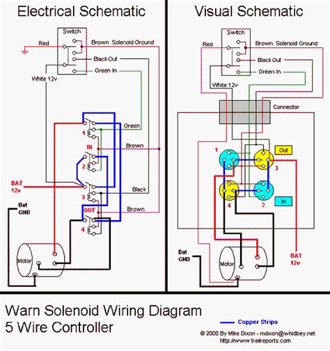winch  cab switch wiring diagrams diy modifications accessories