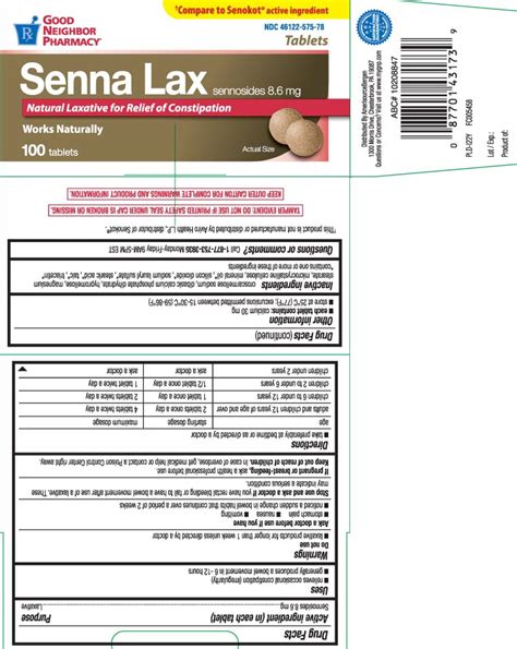 Buy Sennosides Senna Laxative 8 6 Mg 1 Amerisourcebergen Good