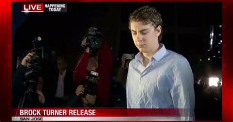 convicted sex offender brock turner released from jail after 90 days