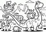 Coloring Dinosaur Pages Printable Preschoolers Popular sketch template