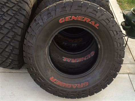 For Sale Red Letter General Grabber Tires Set Of 6 Boise Id