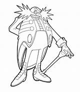 Coloriage Eggman Dr Colorier Robotnik Sonic Splatoon Kuma sketch template