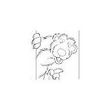 Bear Coloring Pages Blue House Big sketch template