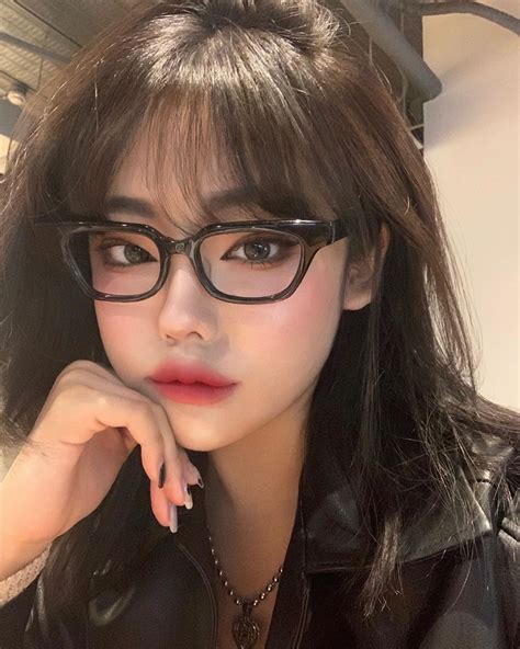 ulzzang glasses korean glasses cute glasses hairstyles with glasses