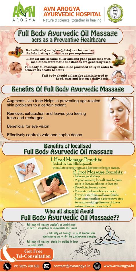 Benefits Of Ayurvedic Full Body Oil Massage Ayurveda Ayurvedic Oil