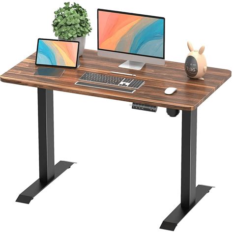 walnew office desk electric standing desk  height adjustable