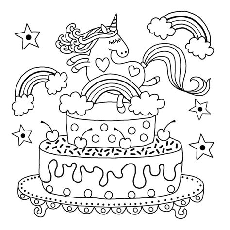 printable unicorn colouring pages  kids buster childrens