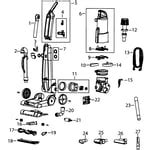bissell  upright vacuum parts sears partsdirect