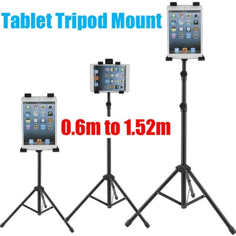 tripod stand holder bracket tablet floor mount adjustable  ipad    ipad mini walmartcom