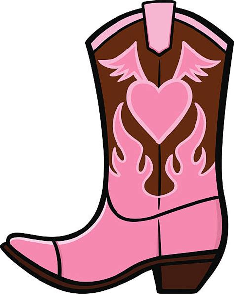 cowgirl boots illustrations royalty free vector graphics and clip art