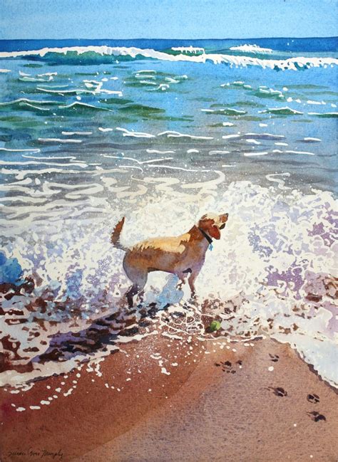 taste   sea dog portraits art dog art watercolor paintings  animals