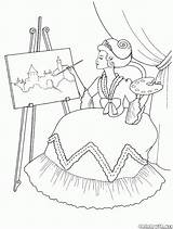 Artiste Colorkid Precioso Reine Principesse Adorável Rainha Schönes Kunstmaler Prinzessinnen Prinzessin Katze Principessa Balcone Paseo sketch template