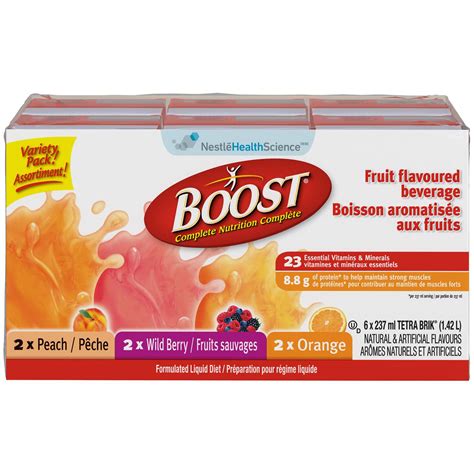 boost fruit flavoured drink variety pack   ml walmart canada