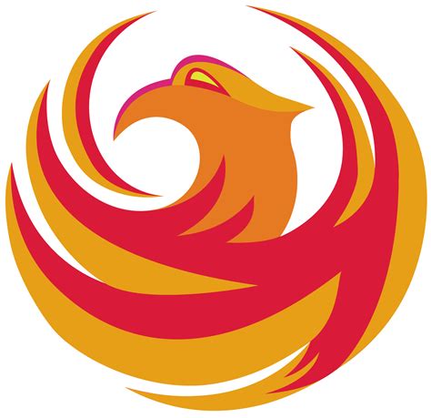 phoenix bird logo clipart
