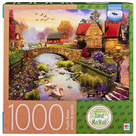 spin master cardinal games artist david maclean  piece adult jigsaw puzzle homestead