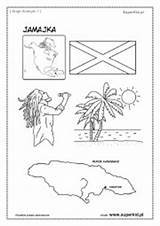 Kolorowanki Kraje Ameryki Superkid Północnej środkowej Dzieci sketch template